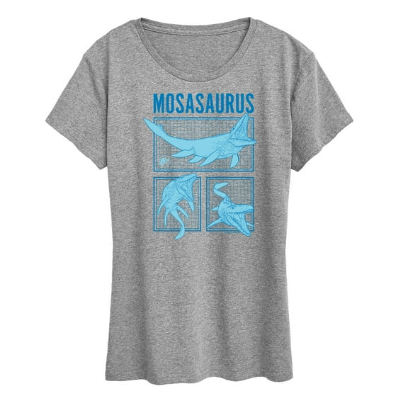 Jurassic Park - Mosasaurus - Women's Short Sleeve Graphic T-Shirt