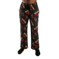 thumbnail image 1 of Jurassic Park Movie Logo Mens Black All Over Print Sleep Pajama Pants-L, 1 of 2