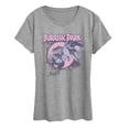 thumbnail image 1 of Jurassic Park - Pastel T-Rex - Women's Short Sleeve Graphic T-Shirt, 1 of 4