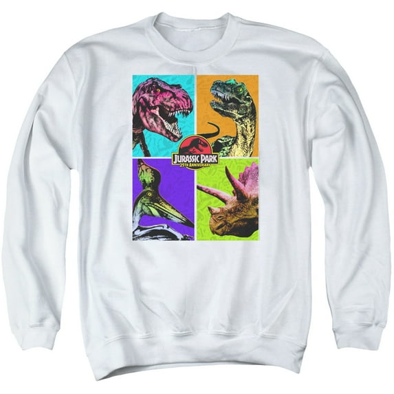 Jurassic Park - Prehistoric Block - Crewneck Sweatshirt - Large