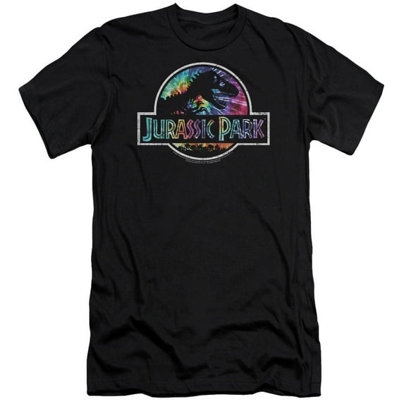 Jurassic Park - Prehistoric Groove - Premium Slim Fit Short Sleeve Shirt - Medium