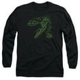 thumbnail image 1 of Jurassic Park Raptor Mount Long Sleeve Adult 18/1 T-Shirt Black, 1 of 1