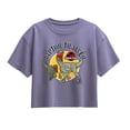 thumbnail image 1 of Jurassic Park - Raptor Trainer  - Youth Girl Short Sleeve Boxy Tee, 1 of 4