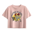 thumbnail image 1 of Jurassic Park - Raptor Trainer  - Youth Girl Short Sleeve Boxy Tee, 1 of 4