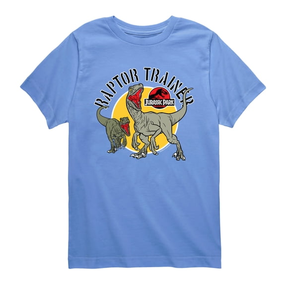 Jurassic Park - Raptor Trainer - Youth Short Sleeve Graphic T-Shirt