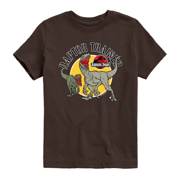 Jurassic Park - Raptor Trainer - Youth Short Sleeve Graphic T-Shirt