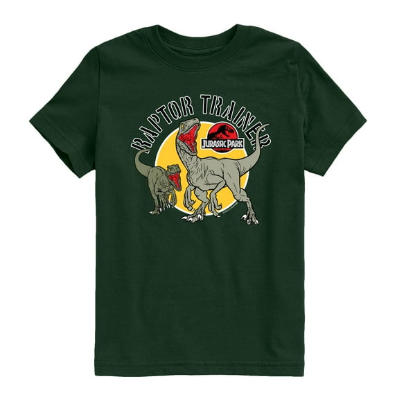 Jurassic Park - Raptor Trainer - Youth Short Sleeve Graphic T-Shirt