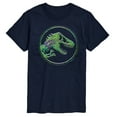 thumbnail image 1 of Jurassic Park - Reptile Texture Coin Logo - Men's Short Sleeve Graphic T-Shirt, 1 of 4