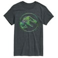 thumbnail image 1 of Jurassic Park - Reptile Texture Coin Logo - Men's Short Sleeve Graphic T-Shirt, 1 of 4