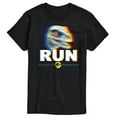 thumbnail image 1 of Jurassic Park - Run Glitch Velociraptor - Men's Short Sleeve Graphic T-Shirt, 1 of 4