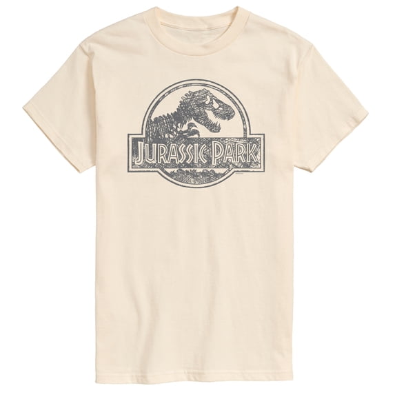 Jurassic Park - Scribble Logo Short Sleeve Graphic T-Shirt