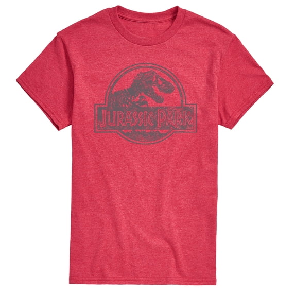 Jurassic Park - Scribble Logo Short Sleeve Graphic T-Shirt