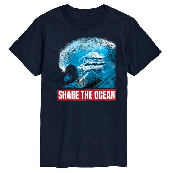 Jurassic Park - Share The Ocean - Men's Short Sleeve Graphic T-Shirt