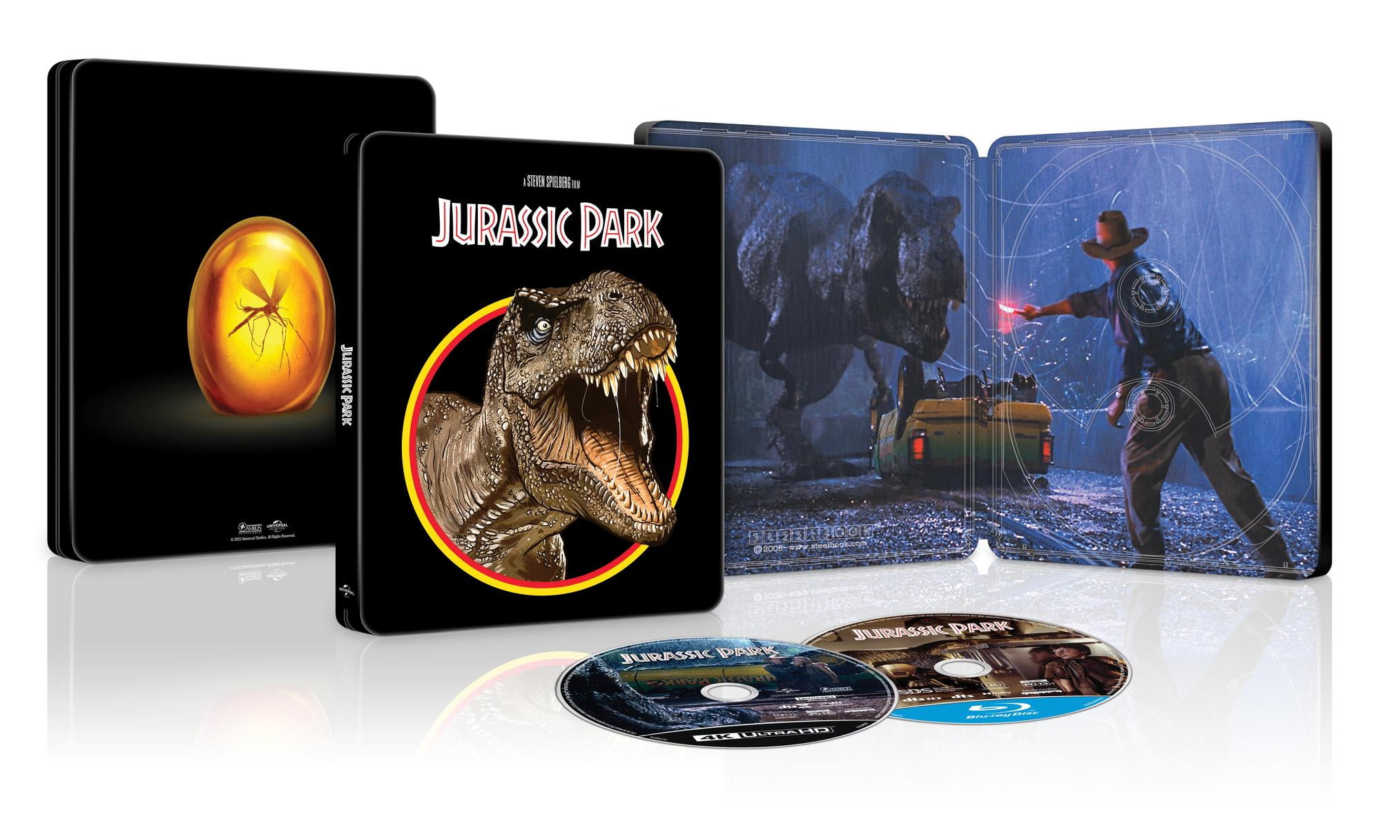 Jurassic Park (Steelbook) (4K Ultra HD + Blu-ray + Digital Copy)