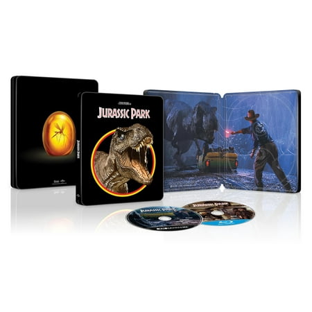 Jurassic Park (Steelbook) (4K Ultra HD + Blu-ray + Digital Copy)