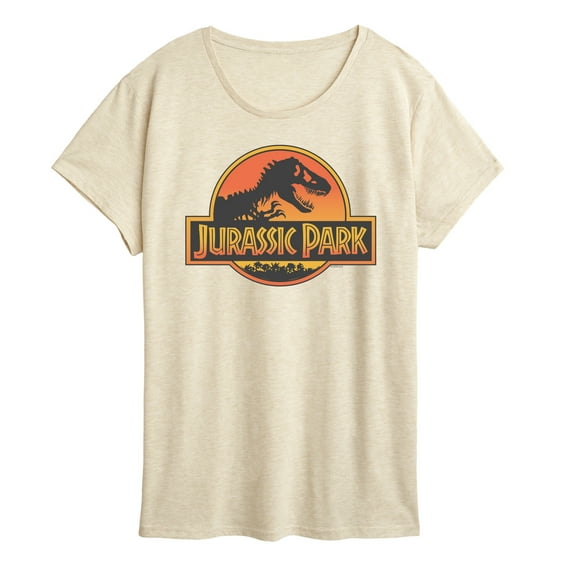 Jurassic Park - Sunset - Women's Short Sleeve Graphic T-Shirt