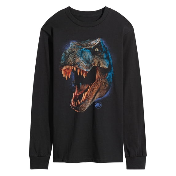 Jurassic Park - T-Rex Roar - Men's Long Sleeve Graphic T-Shirt