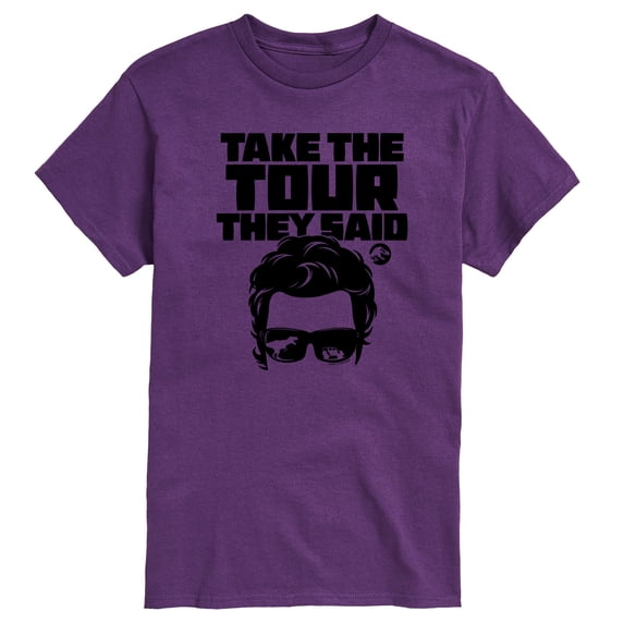 Jurassic Park - Take The Tour They Said - Men's Short Sleeve Graphic T-Shirt
