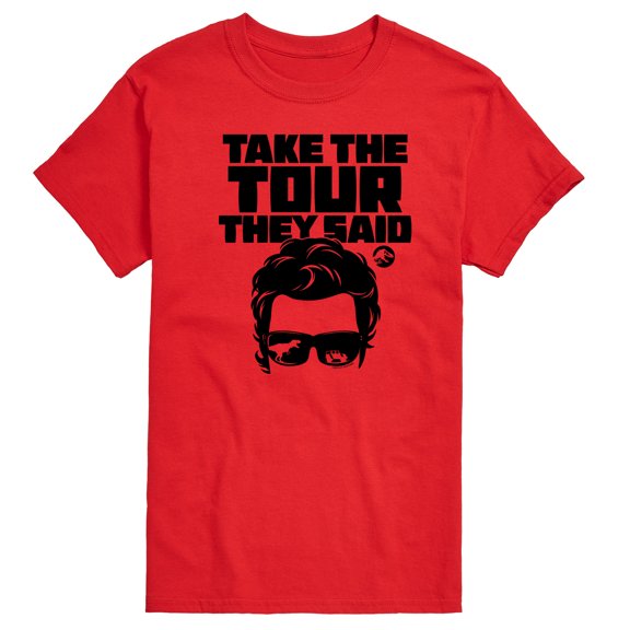 Jurassic Park - Take The Tour They Said - Men's Short Sleeve Graphic T-Shirt