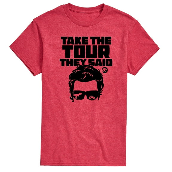 Jurassic Park - Take The Tour They Said - Men's Short Sleeve Graphic T-Shirt
