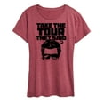 thumbnail image 1 of Jurassic Park - Take The Tour They Said - Women's Short Sleeve Graphic T-Shirt, 1 of 4