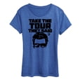 thumbnail image 1 of Jurassic Park - Take The Tour They Said - Women's Short Sleeve Graphic T-Shirt, 1 of 4