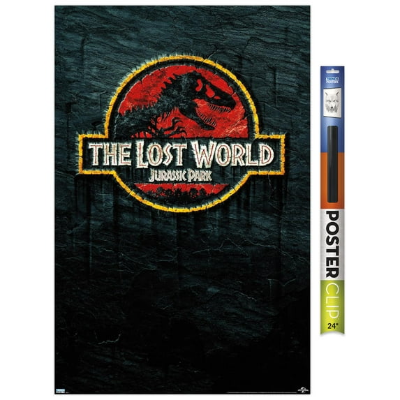 Jurassic Park: The Lost World - Logo Wall Poster, 22.375" x 34"