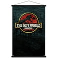 thumbnail image 1 of Jurassic Park: The Lost World - Logo Wall Poster with Wooden Magnetic Frame, 22.375" x 34", 1 of 3