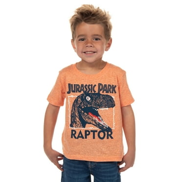 Jurassic Park Toddler Boys' Raptor Dinosaur Graphic-Print T-Shirt
