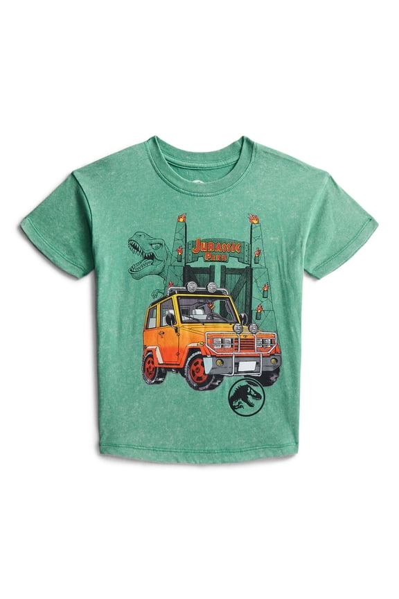 Toddler Graphic Crewneck Tee with Short Sleeves, Sizes 12M-5T