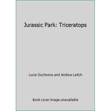 Pre-Owned Jurassic Park: Triceratops (Hardcover) 2921602059 9782921602051