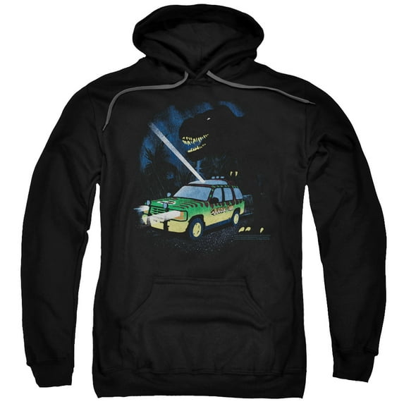 Jurassic Park - Turn It Off - Pull-Over Hoodie - Large
