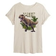 thumbnail image 1 of Jurassic Park - Tyrannosaurus Rex - Women's Oversized Graphic T-Shirt, 1 of 4