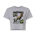 thumbnail image 1 of Jurassic Park - Welcome To Jurassic World Dino - Juniors Cropped Graphic T-Shirt, 1 of 5
