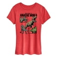 thumbnail image 1 of Jurassic Park - Welcome To Jurassic World Dino - Women's Short Sleeve Graphic T-Shirt, 1 of 5