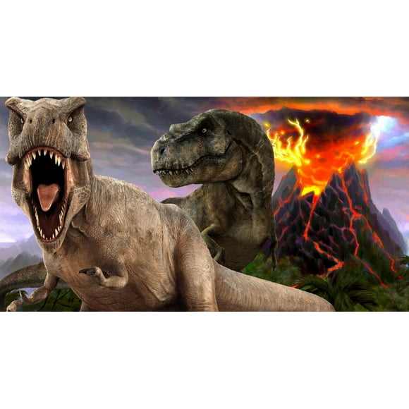 Jurassic Period Dinosaurs Cake Topper, by Whimsical Practicality
