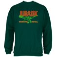 thumbnail image 1 of Jurassic Smokehouse and Grill Mens Sweatshirt Forest Green 2XL, 1 of 1