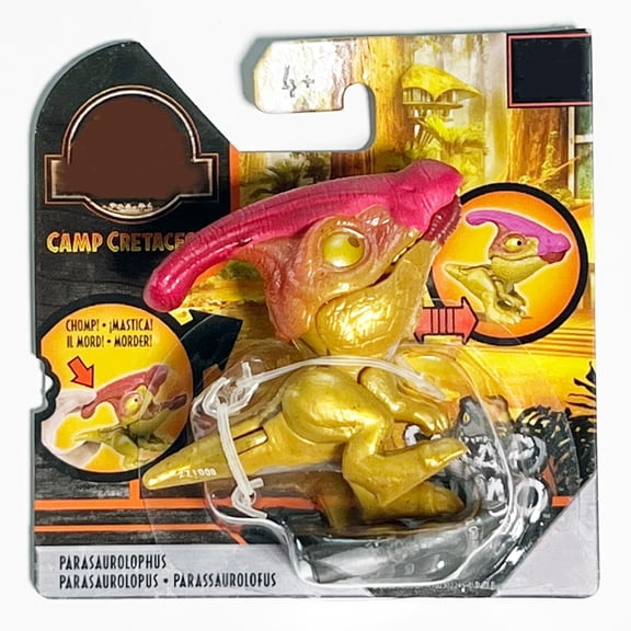 Jurassic Snap Squad Parasaurolophus Camp Cretaceous Dinosaur Figure