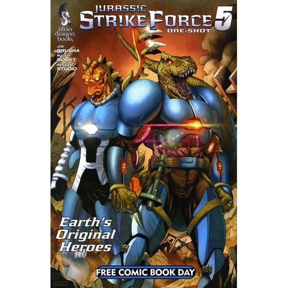 Jurassic Strike Force 5 FCBD #2015 VF ; Silver Dragon Comic Book