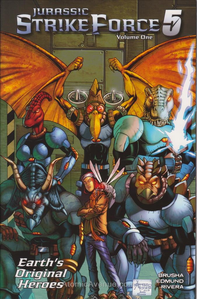 Jurassic Strike Force 5 TPB #1 VF ; Zenescope Comic Book