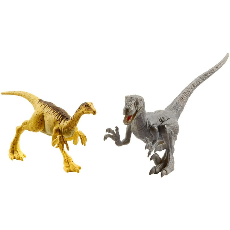 Jurassic World 2 Pack Dino 3 Velociraptor Gallimimus
