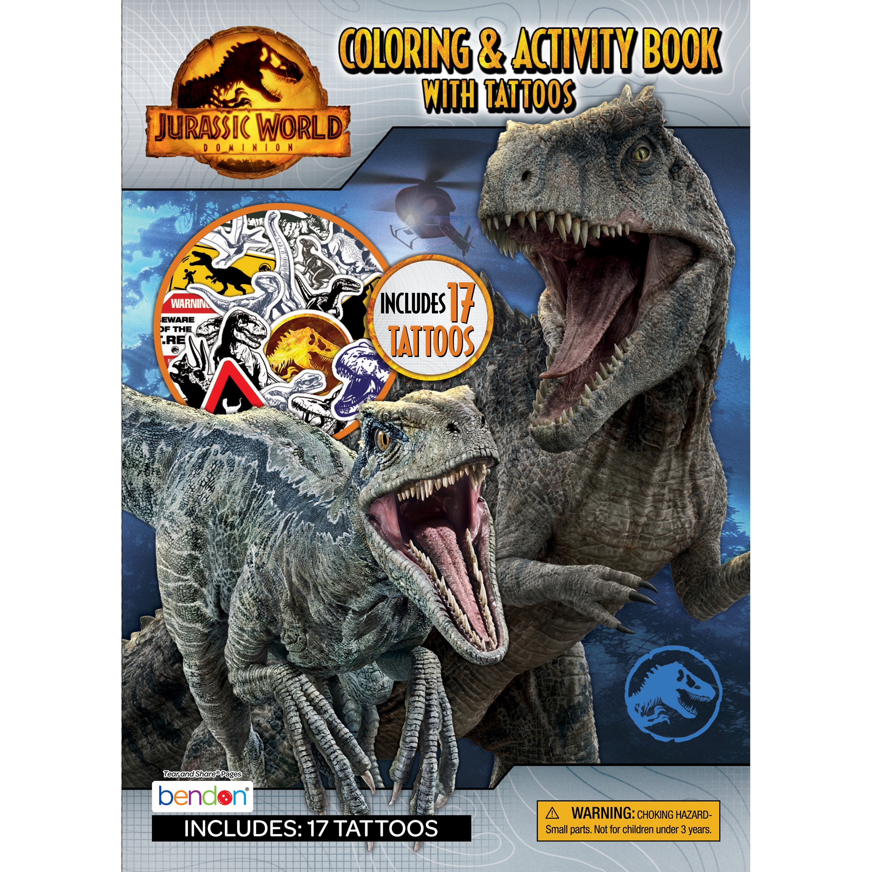 Jurassic World Coloring Books