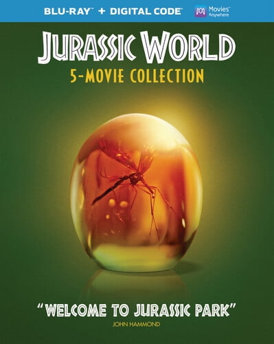 Jurassic World 5-Movie Collection (Blu-ray) - Walmart.com