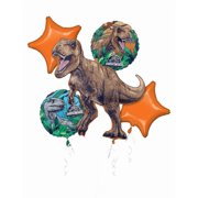 Jurassic World 5 Piece Balloons Birthday Party Set