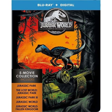 Jurassic World: 5-Movie Collection (Blu-ray + ) (Steelbook)