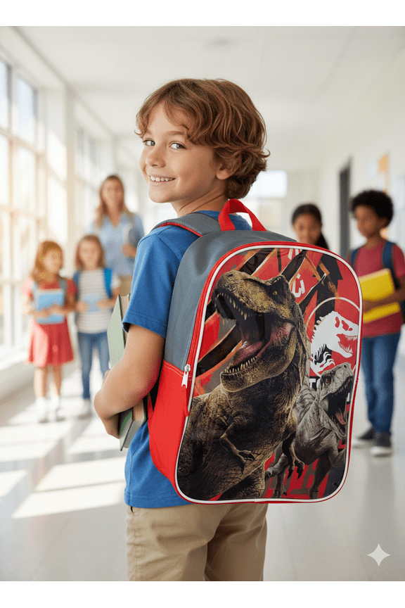Backpack 15" Tyrannosaurus Rex (T-Rex) Dinosaurs | Kids School Bag