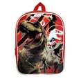 Jurassic World Backpack 15" Tyrannosaurus Rex TRex Dinosaurs