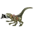 thumbnail image 1 of Jurassic World Bashers & Biters Figure: Velociraptor (Blue), 1 of 2