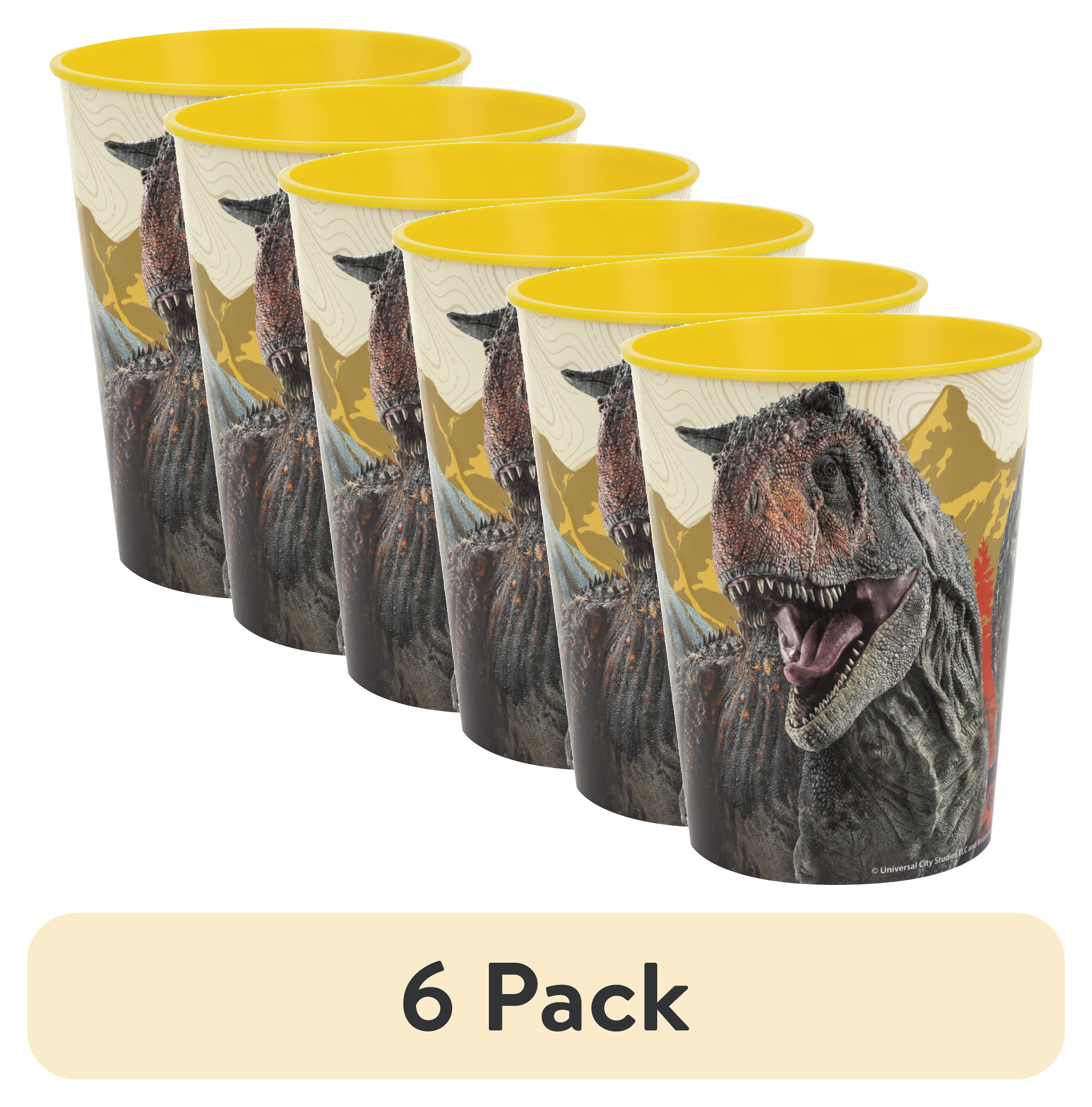 6 Pack Jurassic World Birthday Plastic Cup 16oz