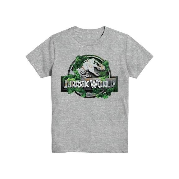 Jurassic World, Boys' & Big Boys' Graphic T-Shirt, Rusted Logo, Sizes 4-20